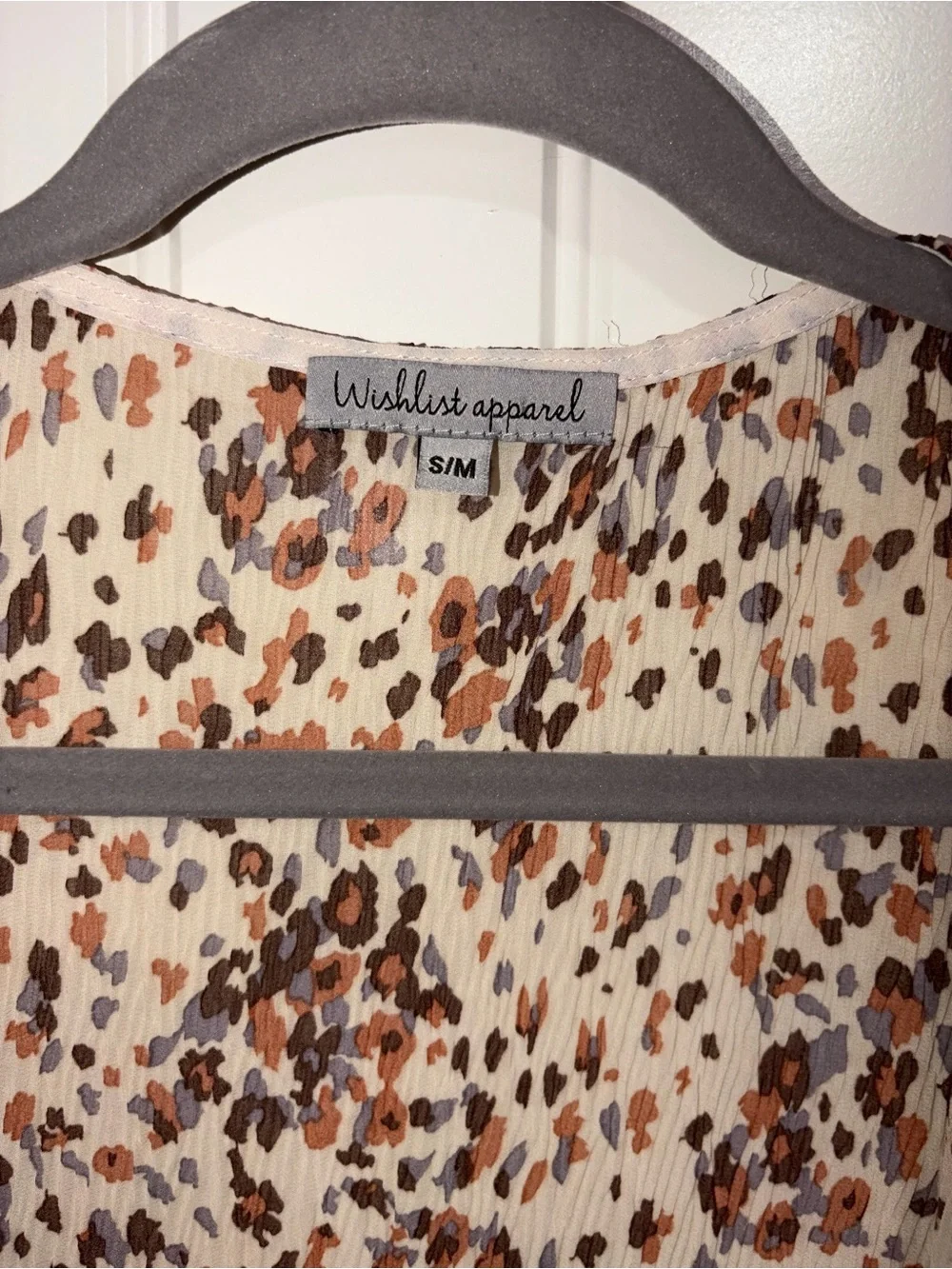 Leopard-Print Ruffle cardigan - Picture 3 of 6